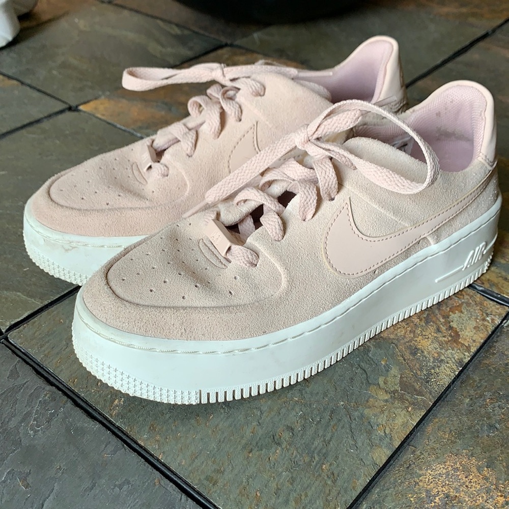 Pink Air Force Ones